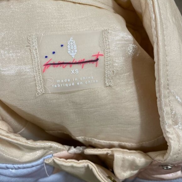 New Free People Shine on Puffer Ski  Jacket size XS New - Picture 11 of 12